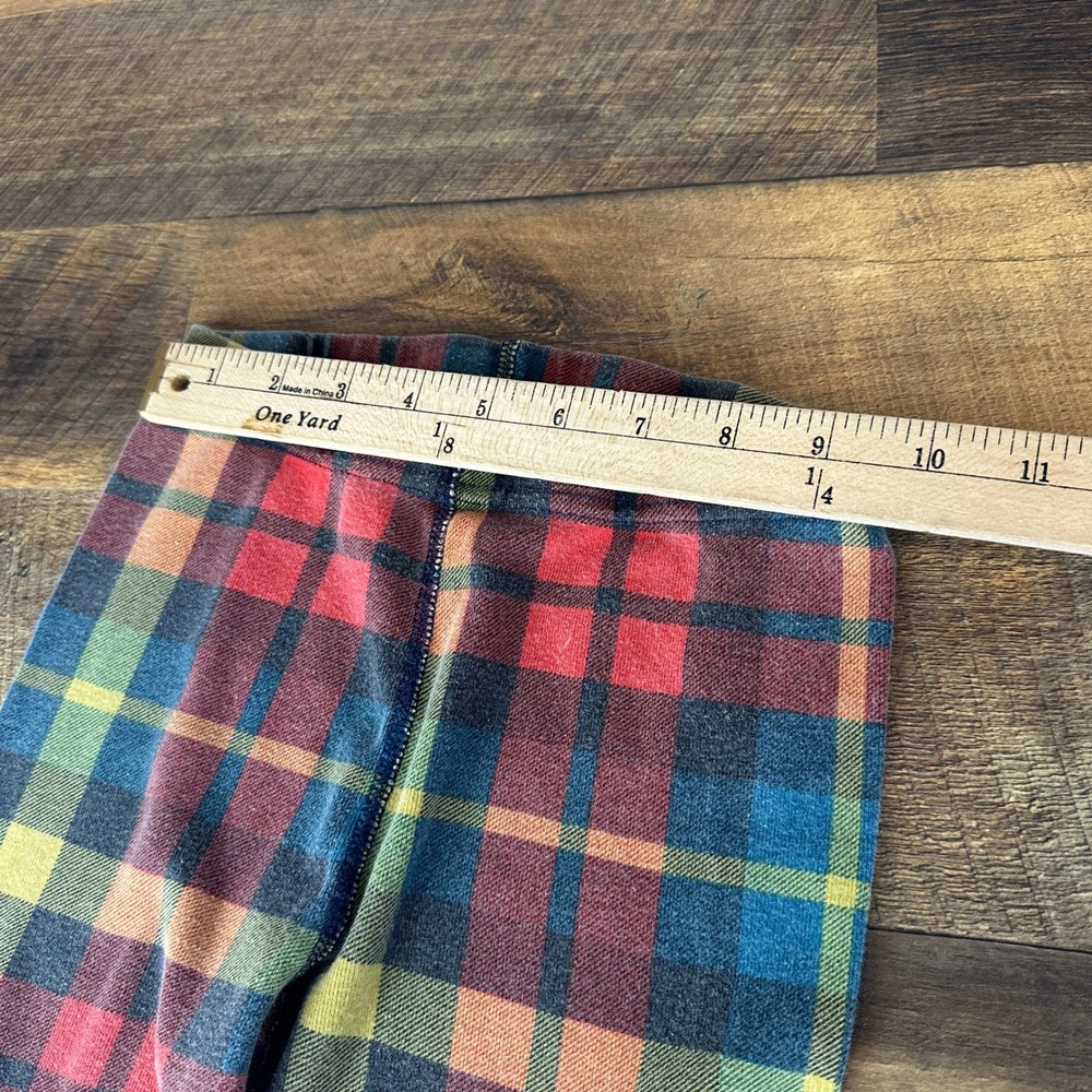 Hanna Andersson Kids 120 US 6-7 Plaid Organic Cotton Pajama Set Multicolor 59852 - Picture 9 of 10